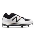 New Balance Low-cut 3000v3 Hero Metal Cleat Men's Low-cut Cleats Shoes - White/black (l3000hc3)