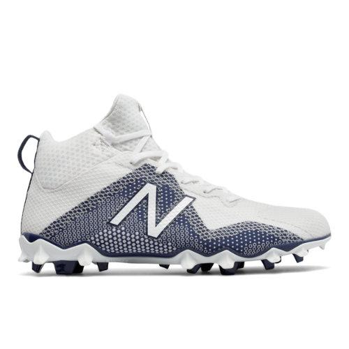 New Balance Freezelx Men's Lacrosse Shoes - White/blue (freezpb)