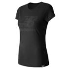 New Balance 63524 Women's Sketch Tee - Black (wt63524bk)