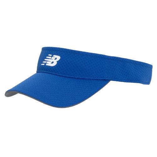 New Balance Men's & Women's Performance Visor - Blue/grey (500014pbl)