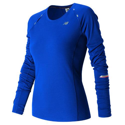 New Balance 63224 Women's Nb Ice Long Sleeve - Blue (wt63224vct)