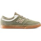 New Balance Quincy 254 Men's Numeric Shoes - Green/tan (nm254cgs)