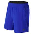 New Balance 71051 Men's Woven 2 In 1 Short - Blue (ms71051try)