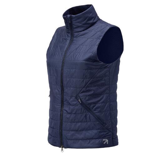 New Balance 73166 Women's J.crew Quilted Vest - Navy (jwv73166nv)