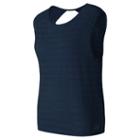 New Balance 63112 Women's Newbury Layer Tee - Navy (wt63112gxy)
