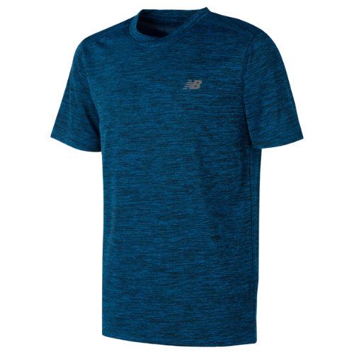 New Balance 12514 Kids' Short Sleeve Performance Tee - Blue/black (bt12514ebb)