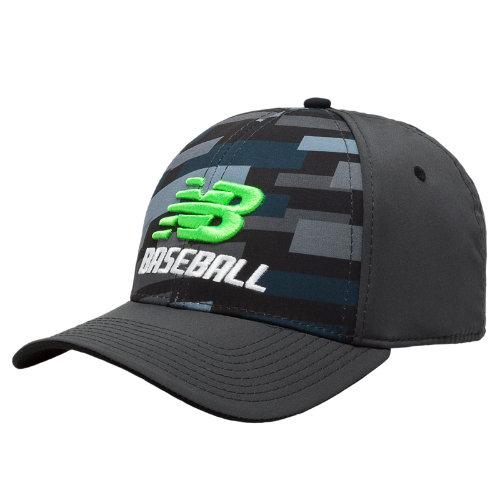 New Balance Men's Limited Edition Baseball 2015 Spring Training Hat - Grey, Lime Green, Navy (freehat)