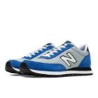 501 New Balance Men's Running Classics Shoes - Silver, Blue (ml501brc)