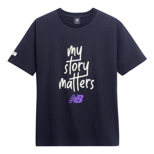 New Balance Mens My Story Matters Tee