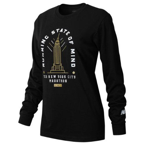New Balance 73630 Women's Nyc Marathon Empire Long Sleeve - (wt73630v-nf)