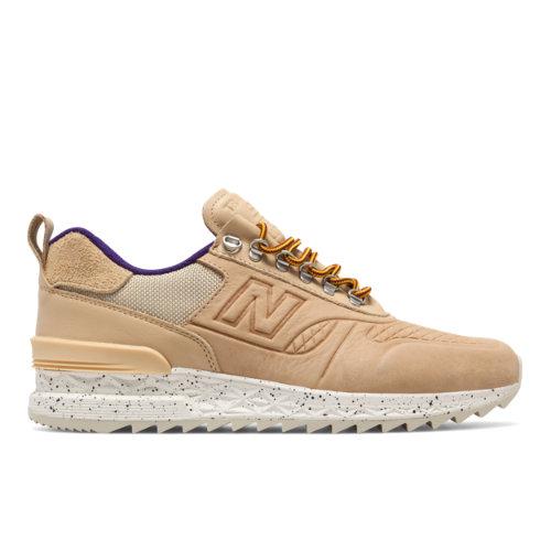New Balance Trailbuster All-terrain Men's Outdoor Sport Style Sneakers Shoes - Tan/purple (tbatra)