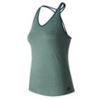 New Balance 71105 Women's Grove Tank - Green (wt71105typ)