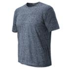 New Balance 63801 Men's Signature Basics Tee - Navy (mt63801env)