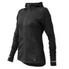 New Balance 71173 Women's J. Crew Trinamic Full Zip Jacket - Black (wj71173bk)