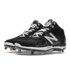 New Balance Mid-cut 3000v2 Metal Cleat Men's Recently Reduced Shoes - Black (m3000bk2)