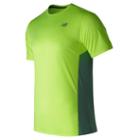 New Balance 53061 Men's Accelerate Short Sleeve - Yellow/green (mt53061hil)