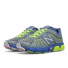 New Balance 890v4 Women's Running Shoes - Silver, Bluejay, Lime Green (w890sb4)