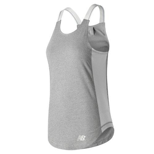 New Balance 71559 Women's 247 Tank - Grey (wt71559ag)