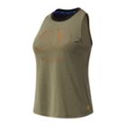 New Balance Womens Nyc Marathon Impact Run Fashion Tank