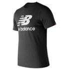 New Balance 83530 Men's Essentials Stacked Logo Tee - (mt83530)