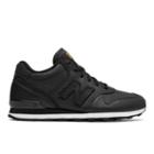 New Balance Mid-cut 696 Women's Running Classics Shoes - Black/off White (wh696pkq)