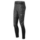 New Balance 73135 Women's Accelerate Printed Tight - Black (wp73135bcz)