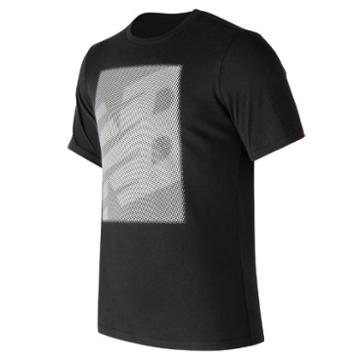 New Balance 73597 Men's Essentials Matrix Tee - Black (mt73597bk)