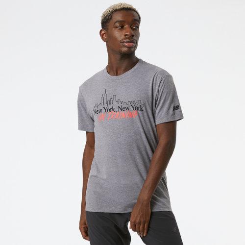 New Balance Men's Tcs Nyc Marathon Training Graphic Short Sleeve