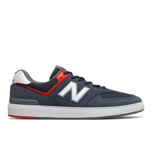 New Balance All Coasts 574 Men's Court Classics Shoes - Navy/white (am574nvr)