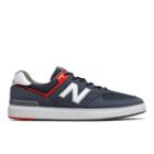 New Balance All Coasts 574 Men's Court Classics Shoes - Navy/white (am574nvr)