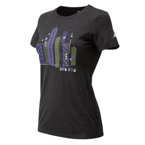 New Balance 81605 Women's United Airlines Nyc Half Short Sleeve - (wt81605c)