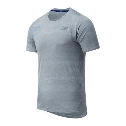 New Balance Men's Nyc Marathon Q Speed Fuel Jacquard Short Sleeve