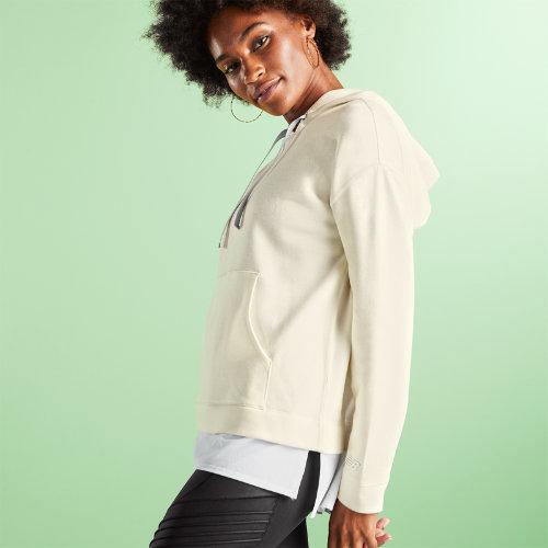 New Balance 91102 Women's Captivate Hoodie - White (wt91102wt)