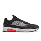 New Balance X-racer Kids Grade School Lifestyle Shoes - Black/red (gsxrchtw)