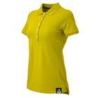 New Balance 5167 Women's Essential Polo - Lemon Drop (wet5167lmd)