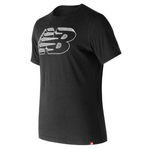 New Balance 73582 Men's Og Tee - Black (mt73582bk)