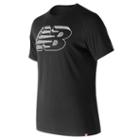 New Balance 73582 Men's Og Tee - Black (mt73582bk)