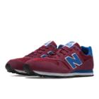 New Balance 373 Men's Running Classics Shoes - Burgundy, Blue (m373srb)