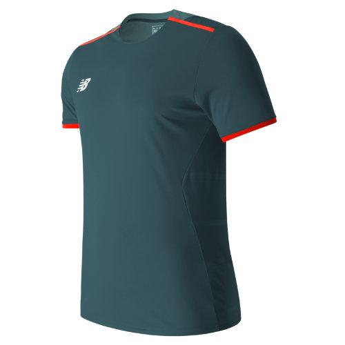 New Balance 630145 Men's Tech Training Dry Xx Jersey - Grey (mt630145tno)