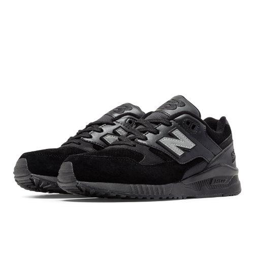 New Balance 530 90s Running Remix Women's Running Classics Shoes - Black (w530baa)
