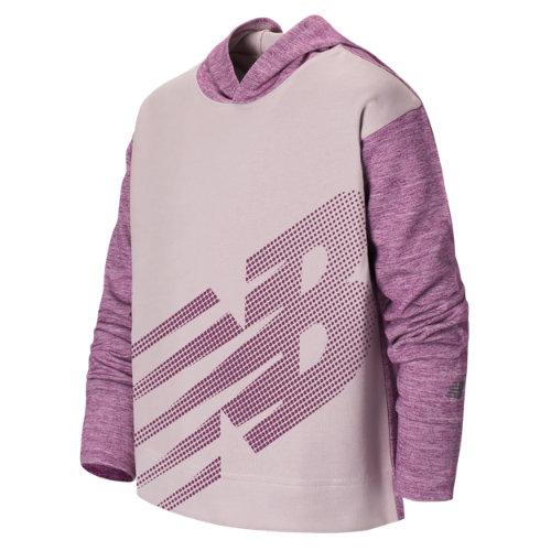 New Balance 15148 Kids' Hooded Pullover - Pink (gt15148csc)