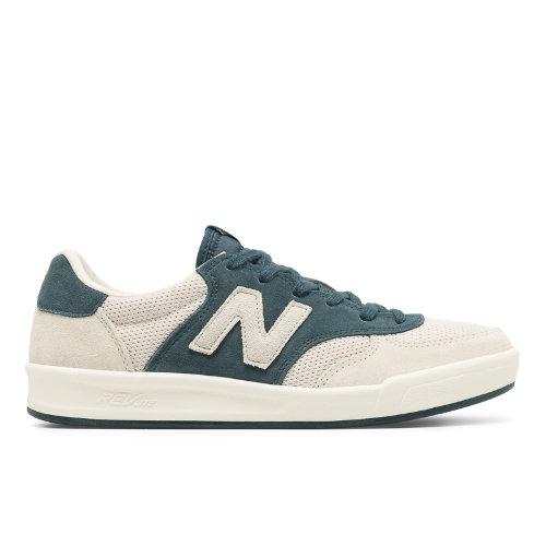 New Balance 300 Marine Layer Men's Court Classics Shoes - Off White/blue (crt300my)