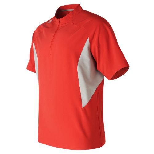 New Balance 412 Men's Short Sleeve Ace Baseball Jacket - Red (tmmj412tre)
