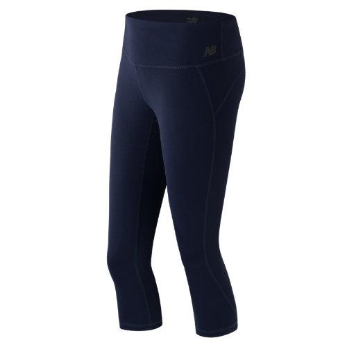 New Balance 53117 Women's Premium Performance Capri - Navy (wp53117avi)