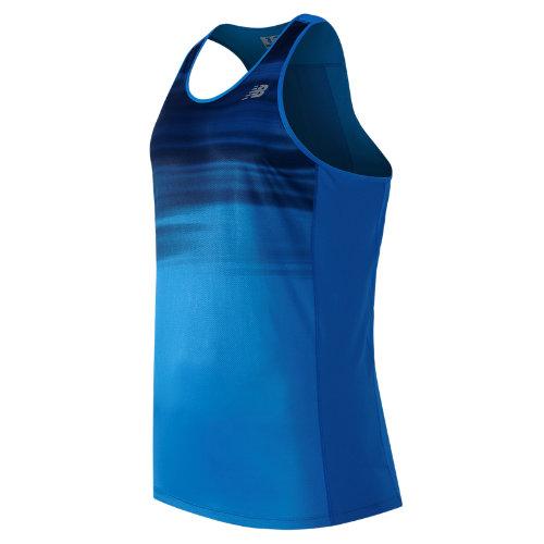 New Balance 61227 Men's Nb Ice Singlet - Sonar (mt61227son)