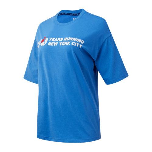 New Balance Womens Nyc Marathon Nb Athletics Village Graphic Tee