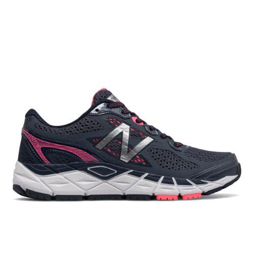 New Balance 840v3 Women's Distance Shoes - Grey/navy (w840gb3)