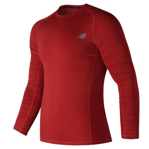 New Balance 73036 Men's Challenge Long Sleeve - Red (mt73036rep)