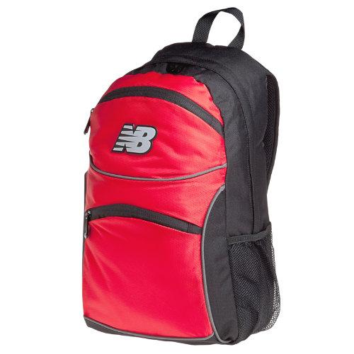 New Balance Men's & Women's Momentum Backpack - Black, Red, Grey (nb-070rd)