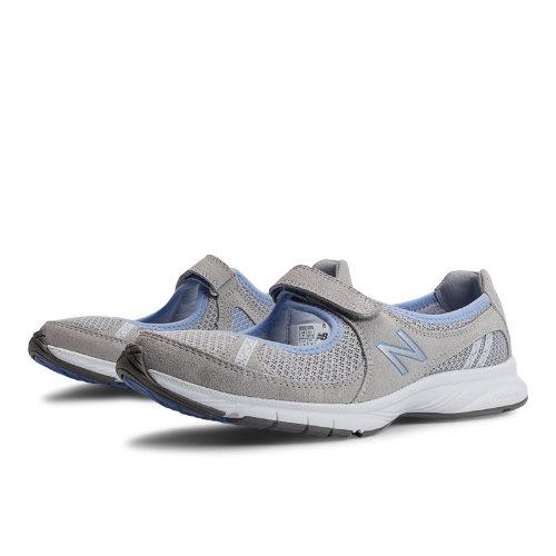 New Balance Everlight Mary Jane 515 Women's Fitness Walking Shoes - Grey, Blue (ww515gb)